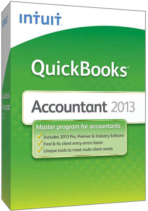 Genuine Sealed QuickBooks Accountant 2013 - Full Pack