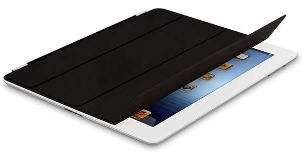 Original Apple Leather Smart Cover for iPad 4 / 3 / 2 - Black - MD301ZM/A