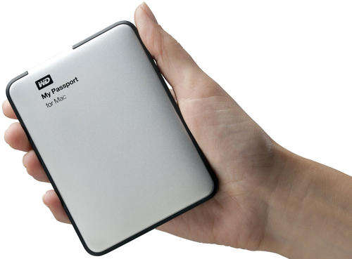 WD My Passport for Mac 2TB Portable External Hard Drive USB 3.0 - Silver