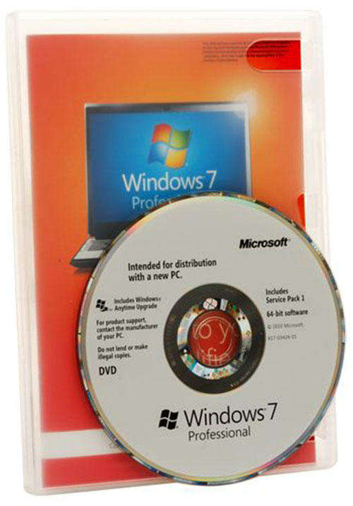 Microsoft Windows 7 Professional SP1 32-bit EN 1pk OEM
