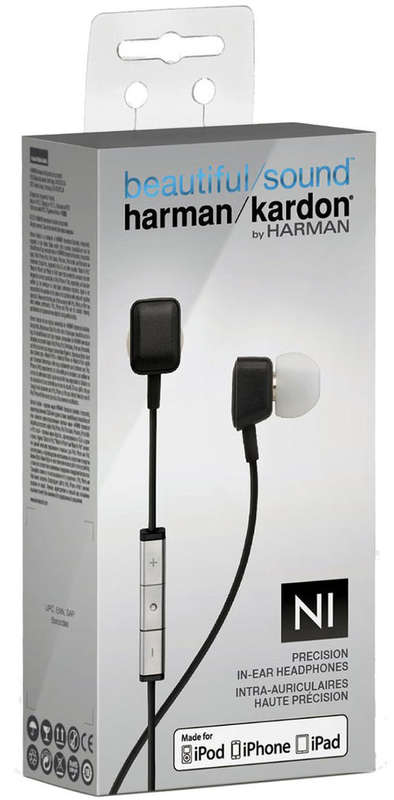 Harman Kardon HARKAR-NI Noise Isolating In-Ear Headphones