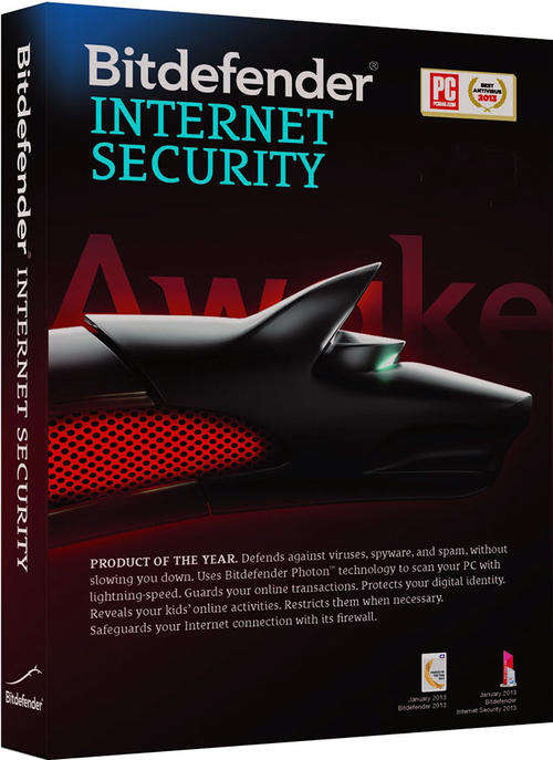 Rated No.1 Antivirus - BitDefender Internet Security 2014 1 Year / 1 User - DVD
