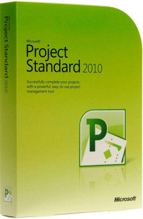 Microsoft Office Project Standard 2010 Retail Pack (OPEN BOX)