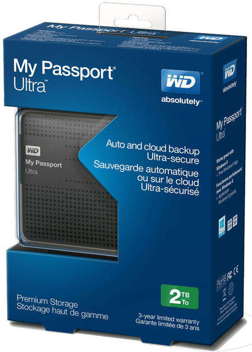 2014 Final SALE!! WD My Passport Ultra 2TB 2.5" External USB 3.0 Hard Drive - Titanium