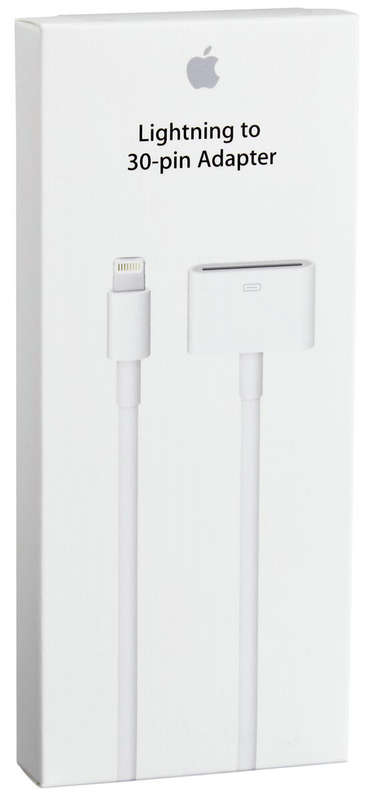 Original Apple 0.2m Lightning to 30-Pin Adapter (MD824ZM/A)