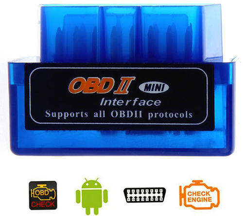 NEW Mini ELM327 V2.1 OBD2 II Bluetooth Diagnostic Car Auto Interface Scanner