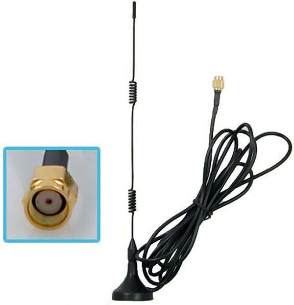 WiFi / WLAN 5 X Range Booster SMA 2.4GHz Antenna with Magnetic Mount Base