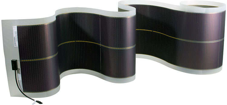 100w Fuji-Electric Flexible Solar Panel