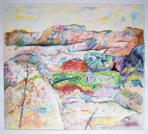 R1 Auction!!!Original Gunther van der Reis Pastel!!!!