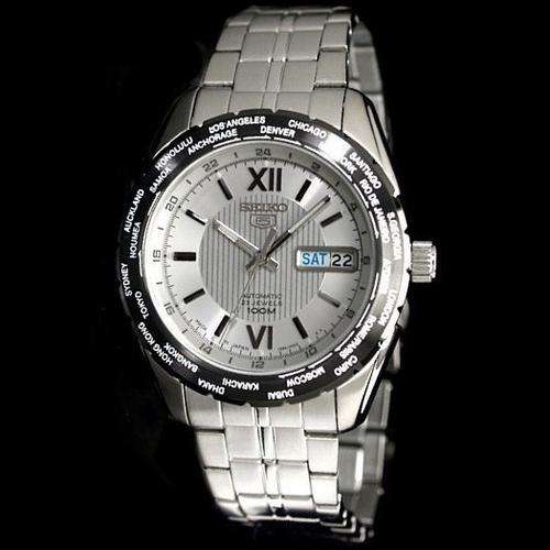 Original Seiko 5 Sports World Time Watch - Automatic!! Brand New!!