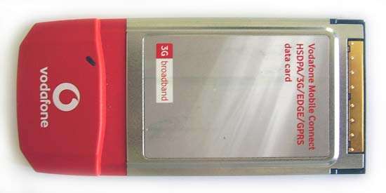 Vodafone 3G  PCMCIA Data Card!!!
