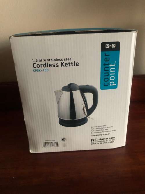 NEW PnP 1.5L Cordless Kettle