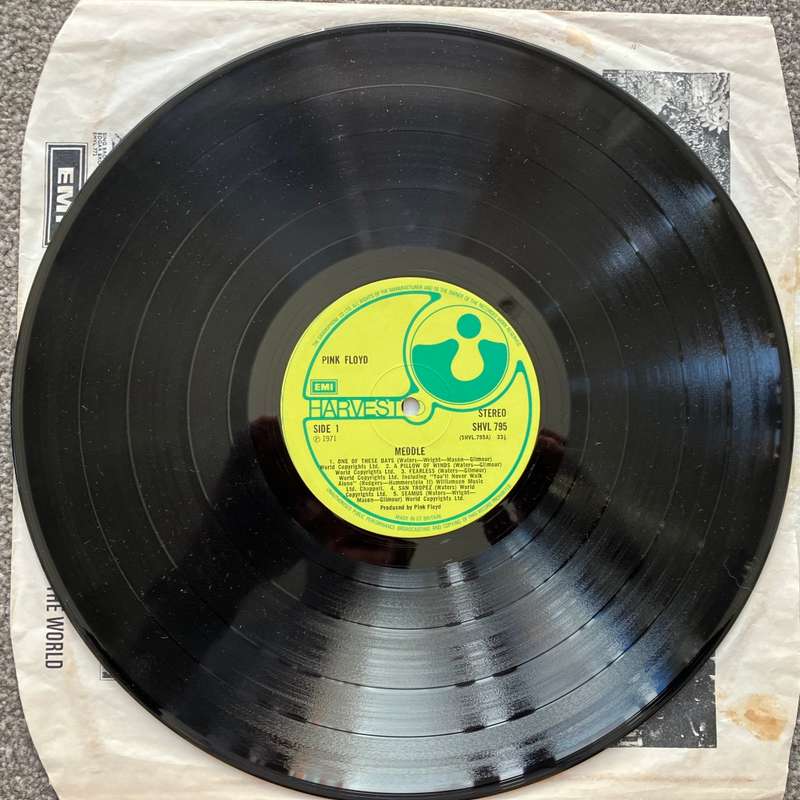 Meddle, Pink Floyd - Vinyl LP - UK First Issue