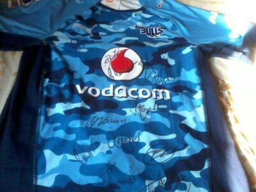Blue Bulls signed Rugby jersey