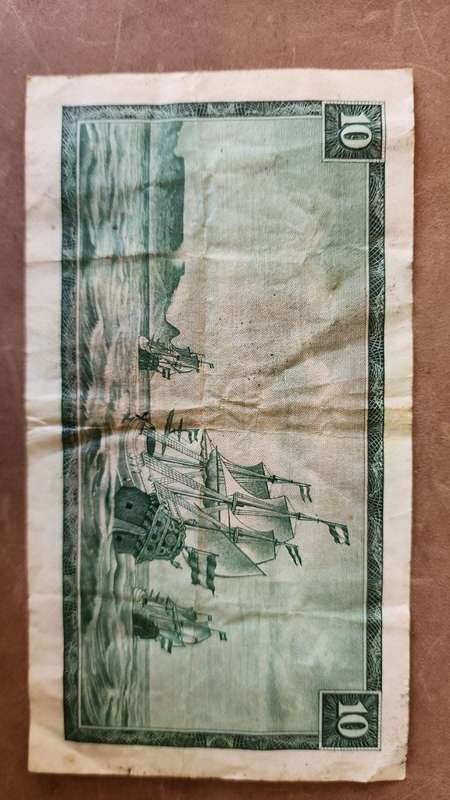 R10 3rd ISSUE 1975 ~ Ten Rand Prefix ~ C478 976 987