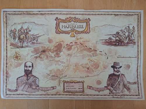 Boer War Maps / Battle Scene Pictures