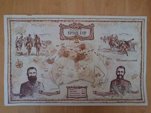 Boer War Maps / Battle Scene Pictures