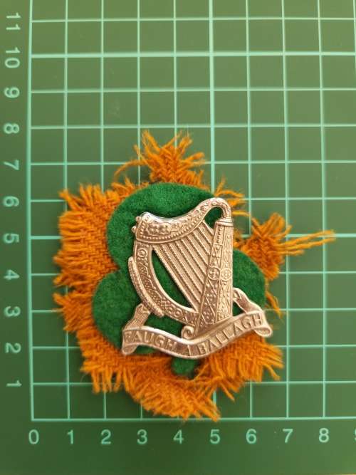 South African Irish Beret Badge
