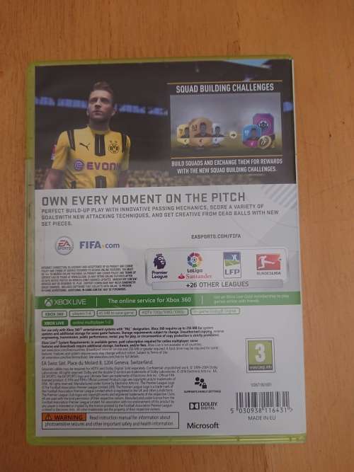 FIFA 17 for Xbox 360 Game