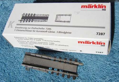 Marklin HO gauge K-Track Expansion to 7286 turntable