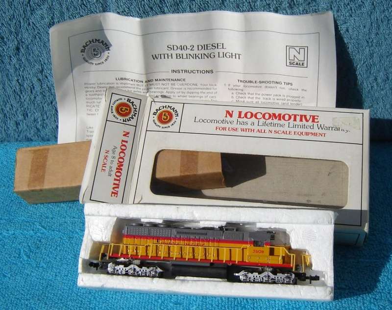 Bachmann N Gauge American Diesel Locomotive