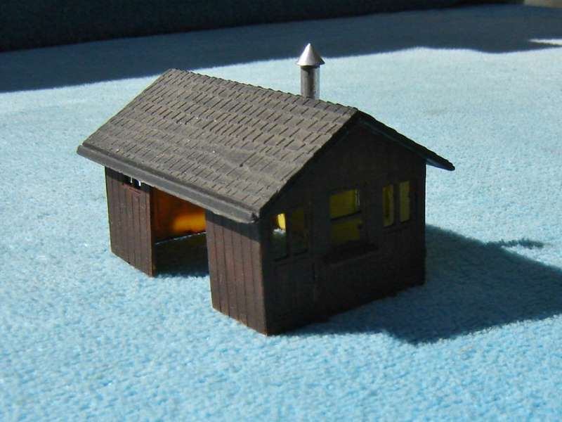 HO gauge Track Side Shed