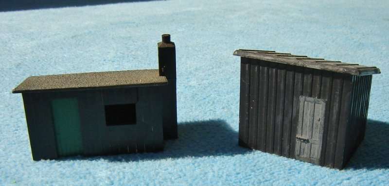 HO gauge Track Side Sheds