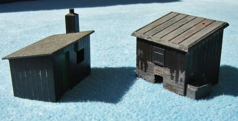HO gauge Track Side Sheds