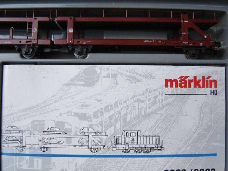 Marklin HO gauge "VW Auto" Car Transporter No. 2863