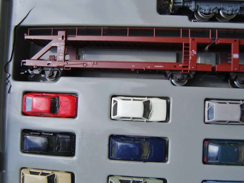 Marklin HO gauge "VW Auto" Car Transporter No. 2863
