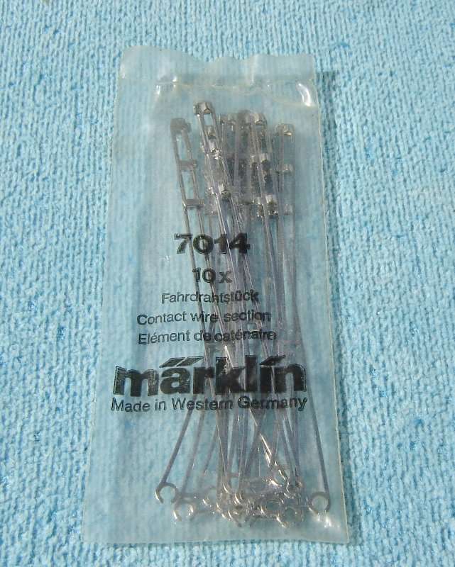 Marklin HO gauge Contact Wire Section No. 7014