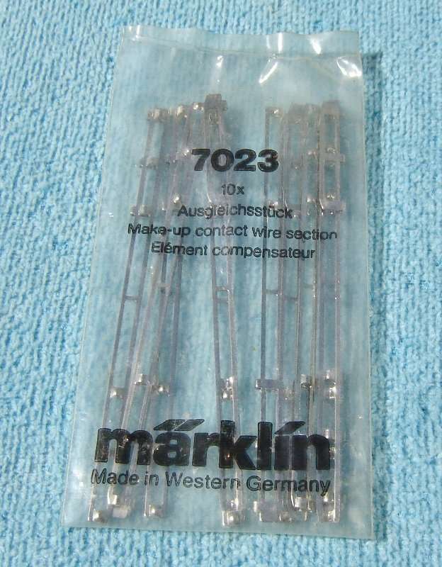 Marklin HO gauge Contact Wire Section No. 7023