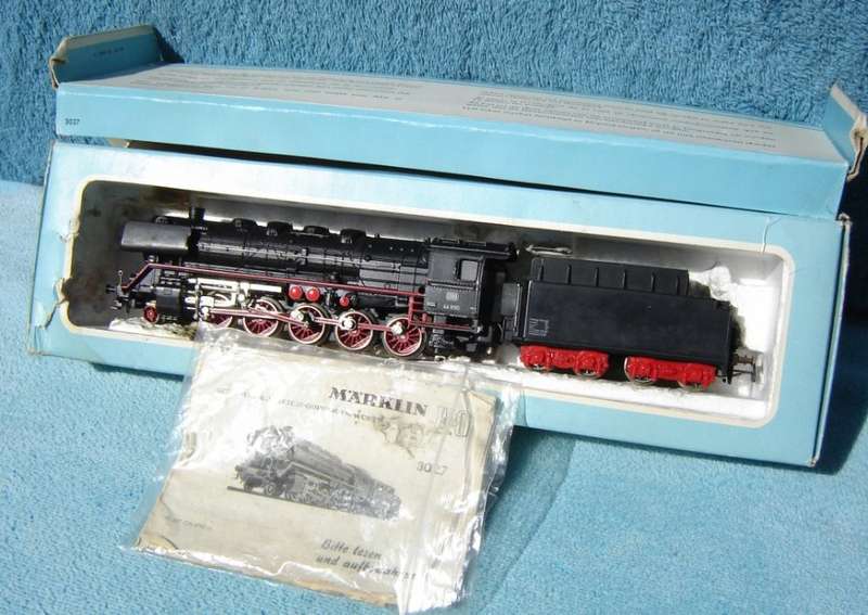 Marklin HO Gauge BR44 Very Rare Steam Locomotive No. 3027