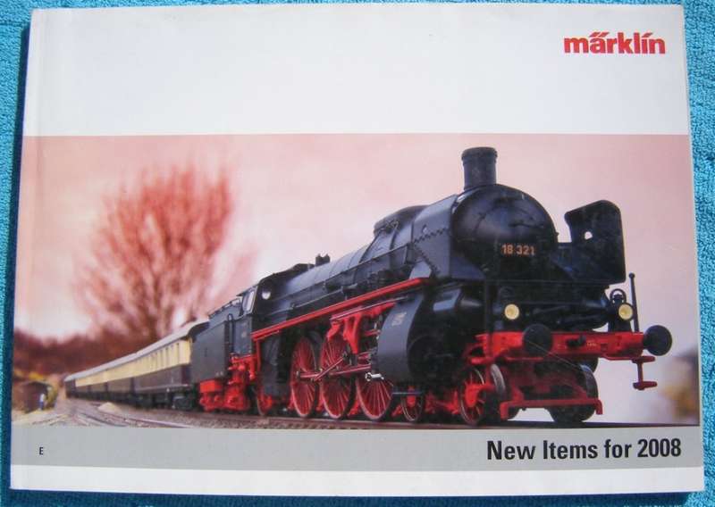 Marklin Soft Cover Catalogue 2008