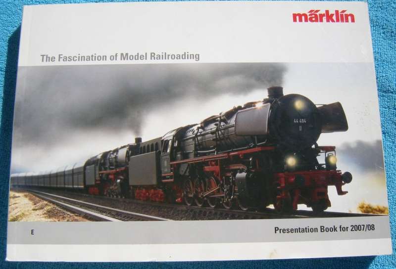 Marklin Soft Cover Catalogue 2007-2008