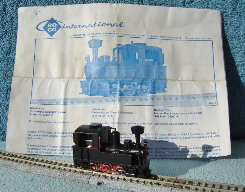 Roco HOe gauge Tank Locomotive
