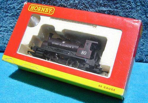 Hornby OO gauge steam tank locomotive - Queen Elizabeth II