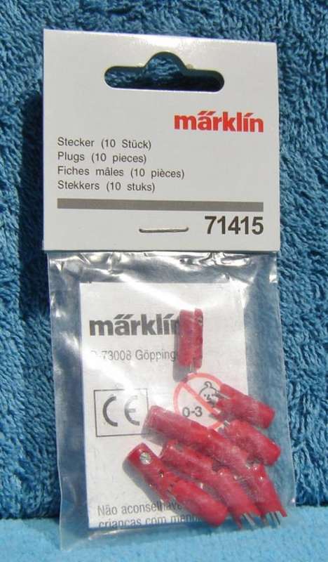 Marklin Plugs - 10 pieces