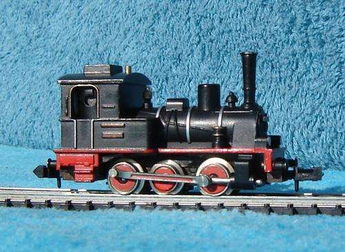 Minitrix N gauge tank locomotive
