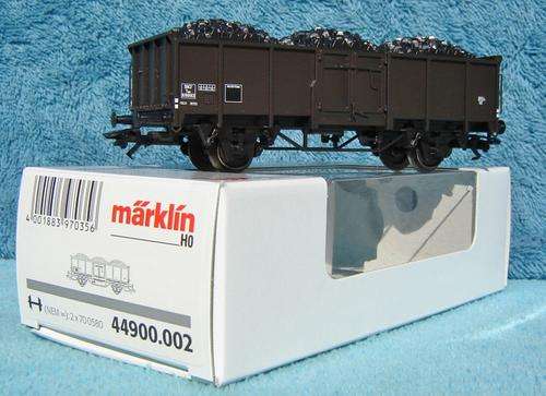 Marklin HO gauge Gondola Wagon Loaded with Coal No. 44900.002
