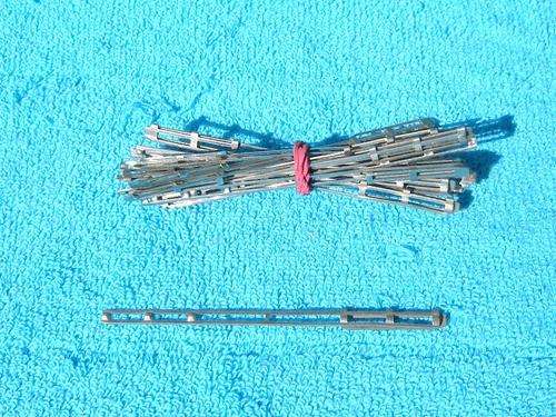 Marklin HO gauge Make-up contact wire sections No. 7023 x 10