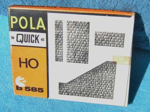 Pola HO gauge Plastic Wall Sections No. B585