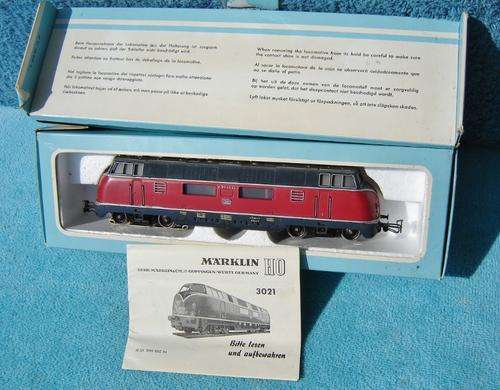 Marklin HO gauge V200 Diesel Locomotive No. 3021