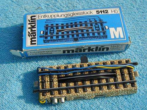Marklin HO gauge uncoupling track No. 5112