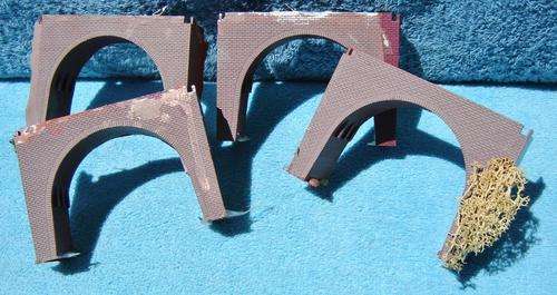 Hornby OO gauge 4 Tunnel mouths