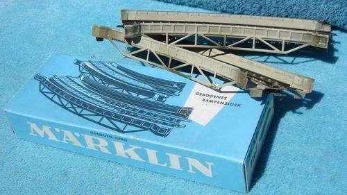Marklin HO gauge Curved Approach Section No. 7167