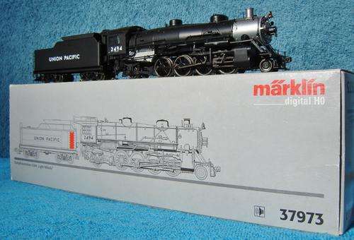 Marklin HO gauge American Steam Locomotive No. 37973 - Digital with Sound