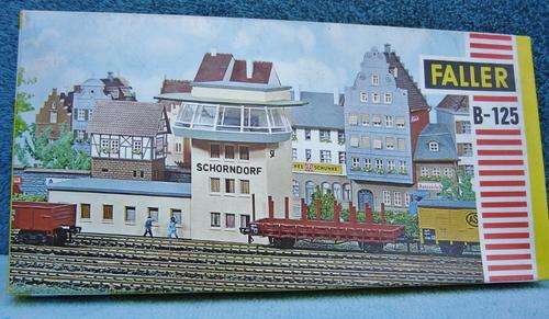 Faller HO gauge Rare Signal Box No. B-125