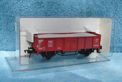 Fleischmann HO gauge Gondola Wagon with Grey Gravel No. 5205