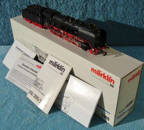 Marklin HO gauge BR50 Austrian Steam Locomotive No. 3319